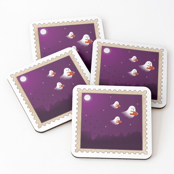 Item preview, Halloween Ghosts designed and sold by ArtPrintFactory.