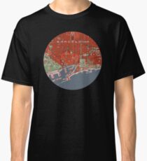 Barcelona city map classic Classic T-Shirt