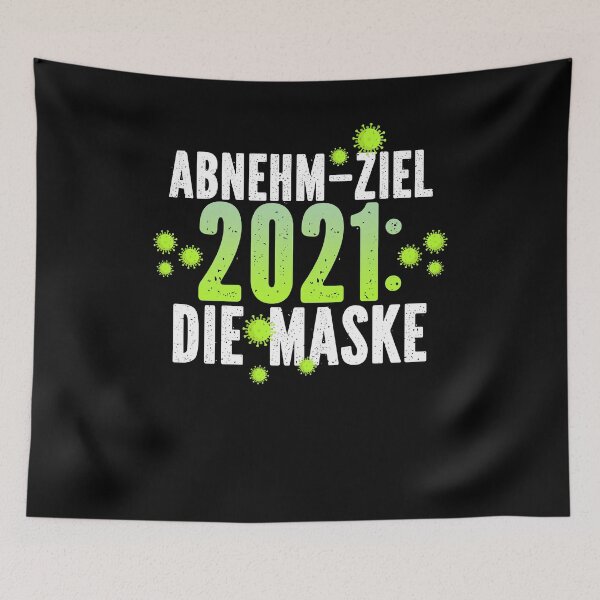 Item preview, Weight loss goal 2021 The Mask Funny Saying Lockdown designed and sold by maddinstgt.