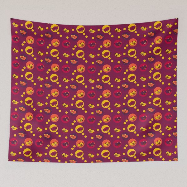 Item preview, sleepy pug in a bubble pattern designed and sold by little-lyon.
