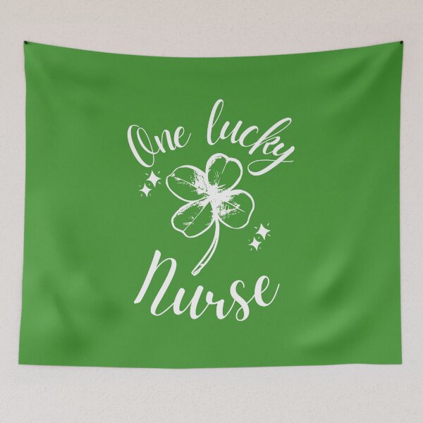 Item preview, One Lucky Nurse, Funny St Patricks Day Gift. designed and sold by PrettyAmazing.