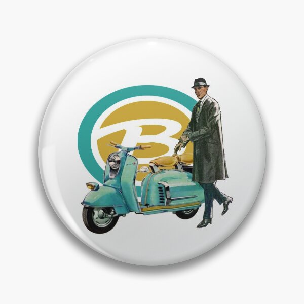 Item preview, Brazimoto Tee Teal Prima Scooter Businessman Rider designed and sold by Erikinho.