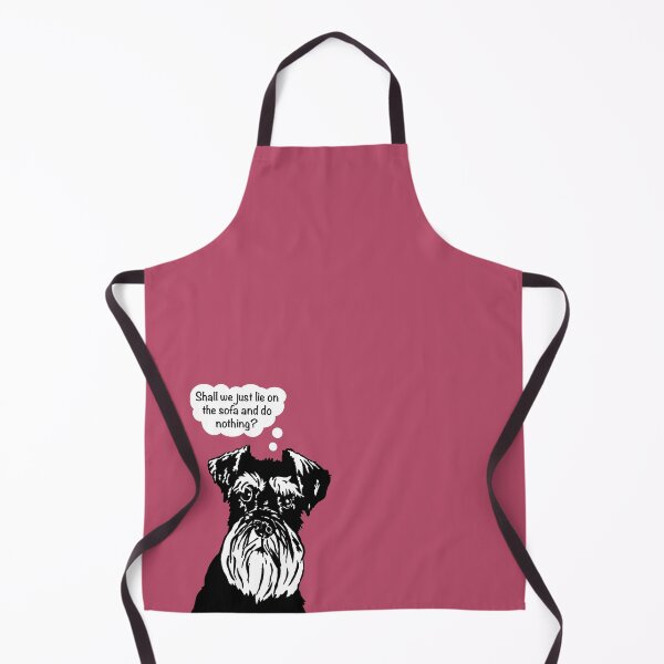 Item preview, Miniature Schnauzer Funny Dog - lie on the sofa and do nothing designed and sold by NattyDesigns.