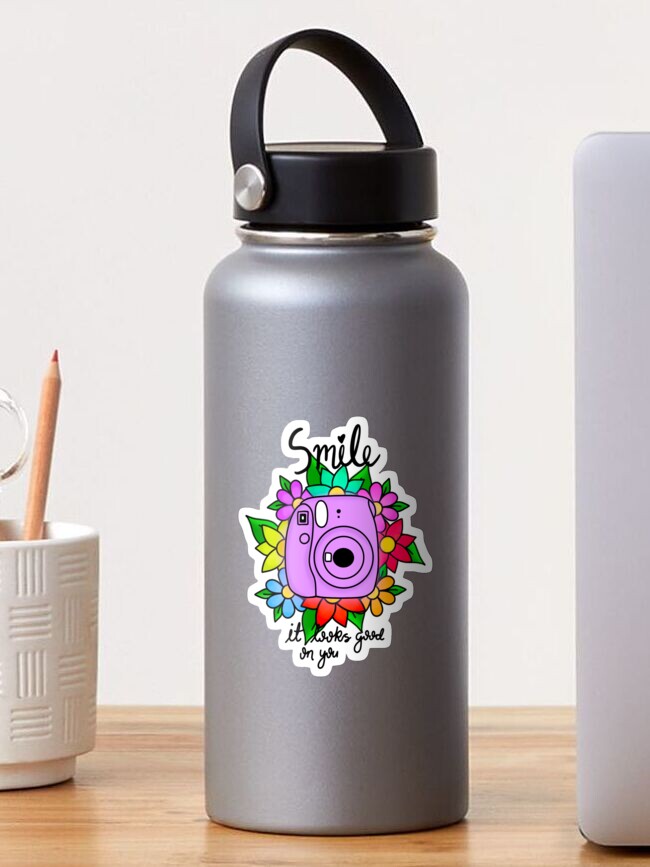 Botella Personalizada Sonríe