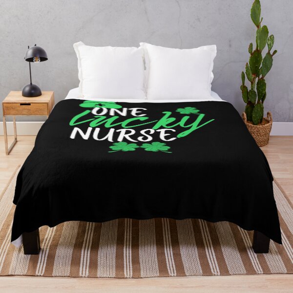 Item preview, One Lucky Nurse St Patrick’s Day Nursing Gift, For Lucky Shamrock designed and sold by arteesy.