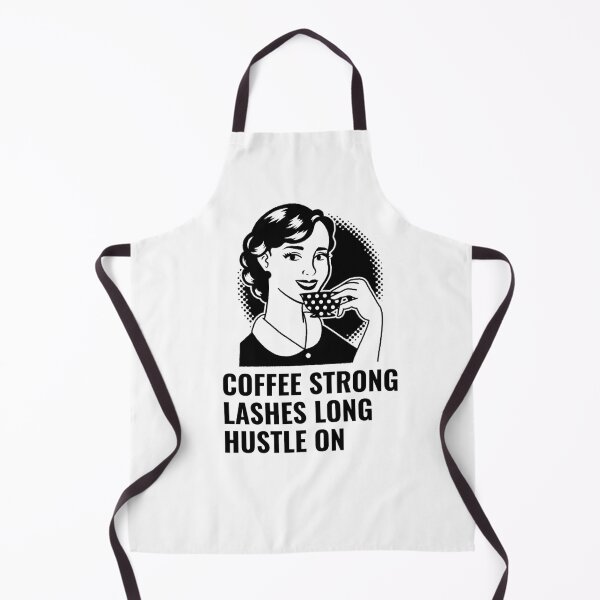 Item preview, Coffee Strong Lashes Long Hustle on designed and sold by MucciStore.
