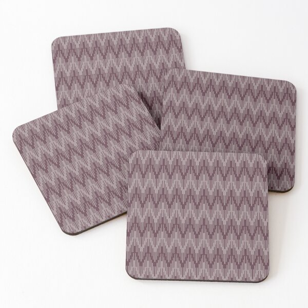 Item preview, Deep Purple Pink-Purple Chevron Stripe Pattern 2021 Color of the Year Epoch & Spiced Mulberry designed and sold by ColorOfTheYears.