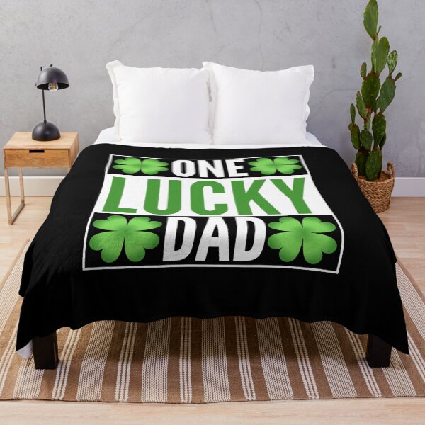 Item preview, One Lucky Dad, Funny St Patricks Day Gift For Dad. designed and sold by PrettyAmazing.