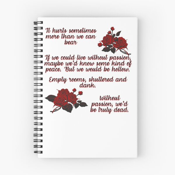 Item preview, Without passion we'd be truly dead. designed and sold by Violetable.