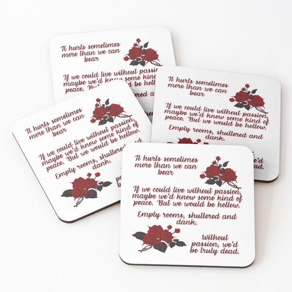 Item preview, Without passion we'd be truly dead. designed and sold by Violetable.