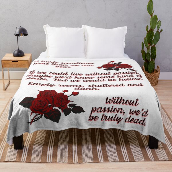 Item preview, Without passion we'd be truly dead. designed and sold by Violetable.