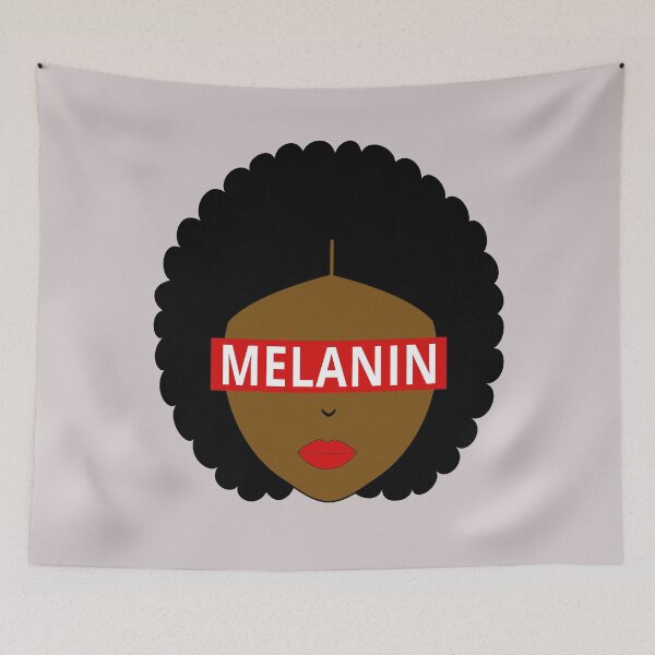Item preview, Pretty Black Girl Magic Black Queen Afro Diva Red Lips Beauty Melanin designed and sold by Black Queens.