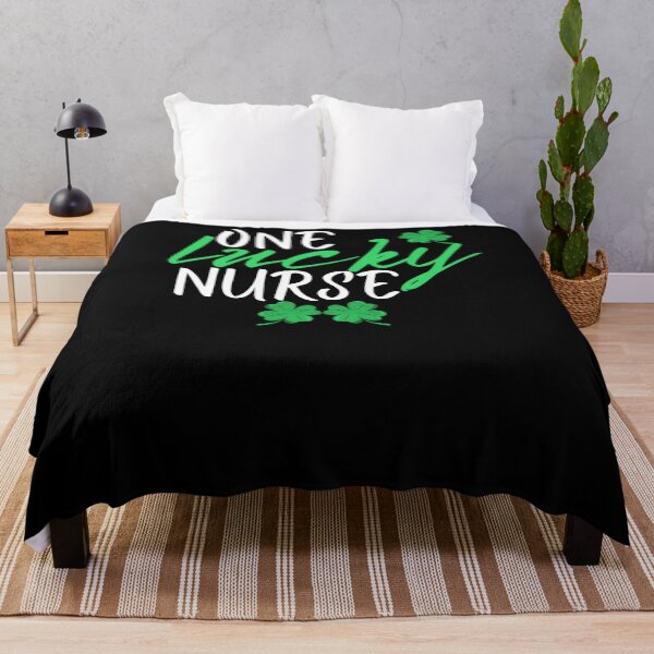 Item preview, One Lucky Nurse St Patrick’s Day Nurse Gift, Gift For Irish Nurse For St Patrick's day designed and sold by arteesy.