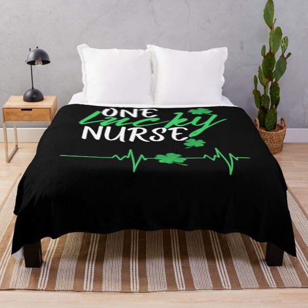 Item preview, One Lucky Nurse St Patrick’s Day Nurse Gift, Gift For Irish Nurse For St Patrick's day designed and sold by arteesy.