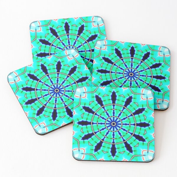 Item preview, 12 Point Blue and Turquoise Vibrant Points designed and sold by Kay Patterson.