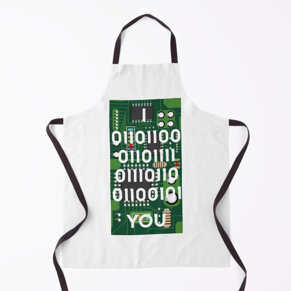 Item preview, Binary Code Love Circuit Board designed and sold by Zachariahs' Odd Shop.