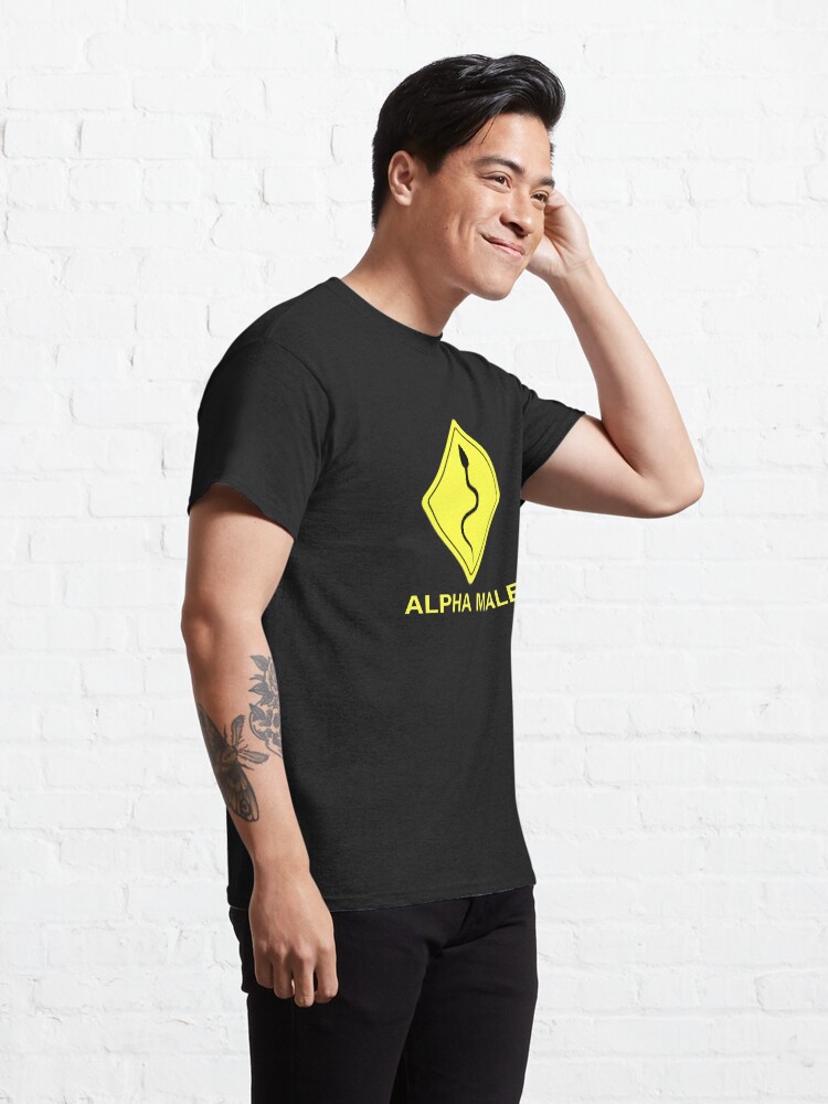 Thumbnail 5 of 7, Classic T-Shirt, ALPHA MALE, MGTOW FOR ALPHA MALE MEN designed and sold by Catinorbit.