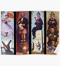 Haunted mansion all Characthers Poster