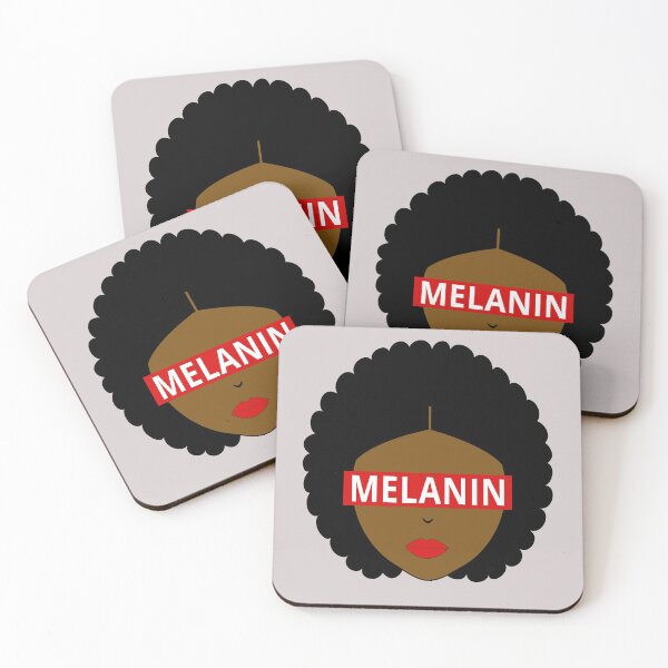 Item preview, Pretty Black Girl Magic Black Queen Afro Diva Red Lips Beauty Melanin designed and sold by Black Queens.