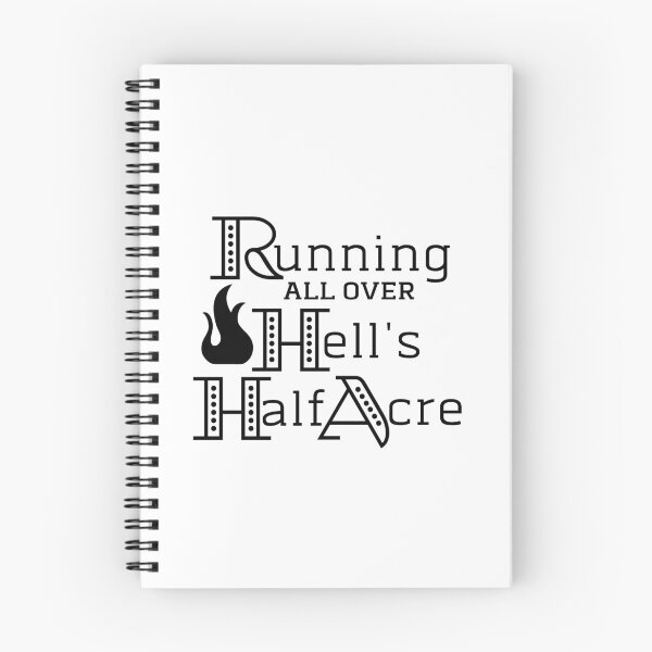 Item preview, Running All Over Hell's Half Acre Southern Saying designed and sold by PepperSprout.