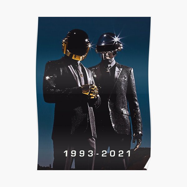 Daft Punk 1993-2021 Poster