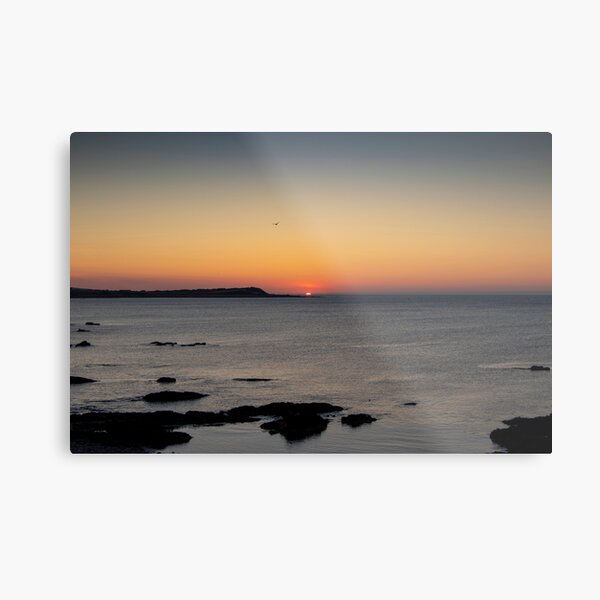 Sunset Over Whitehills Metal Print
