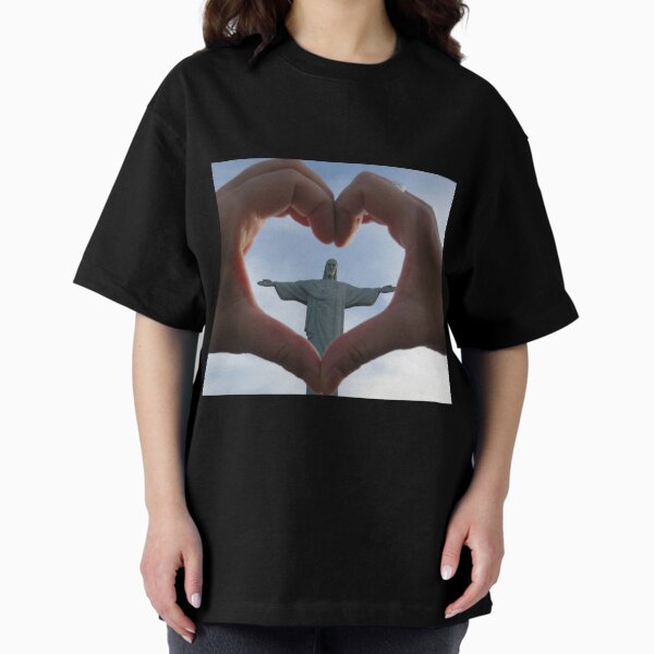 Item preview, Heart Hands Rio Christ the Redeemer, Sugar Loaf, Ipanema Beach, Copacabana Beach, Rio, Brazil designed and sold by StrongJourneys.