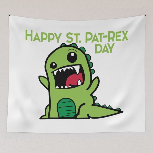 Item preview, Happy St Pat Rex Day designed and sold by dacdibac.