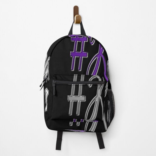 Item preview, #Karma Hashtag Karma Retro Purple designed and sold by AOCreativeProd.