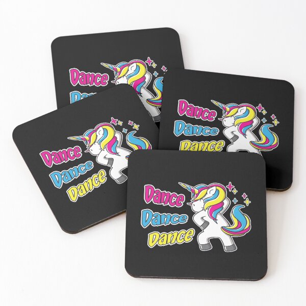 Artikelvorschau, Tanz Tanz Tanz Funkeln Regenbogen Einhorn entworfen und verkauft von OopteesLydia.