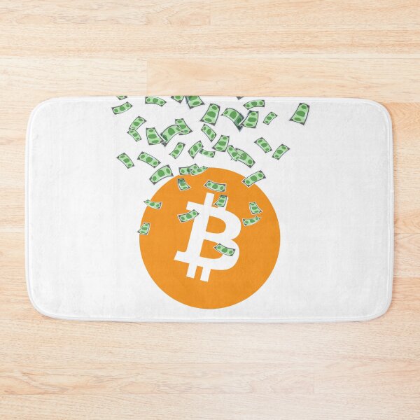 Item preview, Cryptocurrency Money Confetti Bitcoin designed and sold by AeroAstro.