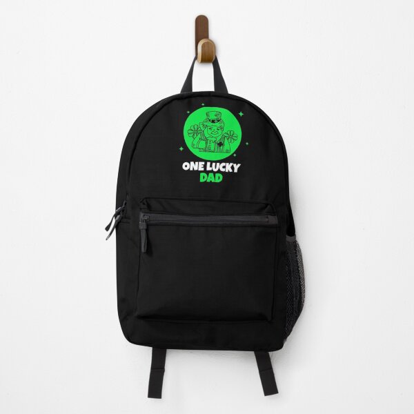 Vista previa del artículo con la obra «One Lucky Dad, regalo divertido del día de San Patricio para papá, padre, abuelo», diseñado y vendido por PrettyAmazing.