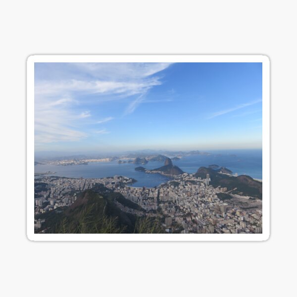 Item preview, Rio Downtown Harbor Sugarloaf, Ipanema Beach, Copacabana Beach, Rio, Brazil designed and sold by StrongJourneys.