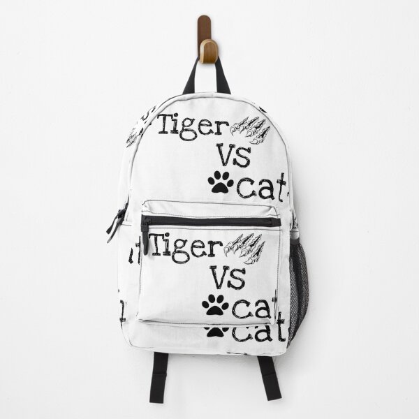 Item preview, Cute cat vs tiger shirts, cute cat vs tiger design, cute cat vs tiger lover, funny cat vs tiger masks, funny cat vs tiger phone cases, nice cat vs tiger stikars, cat vs tiger mugs, cat vs tiger clock designed and sold by Poussyarts.