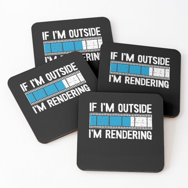Item preview, Funny I´m Rendering Filmmaker Movie Editor Gift designed and sold by Stronzi.