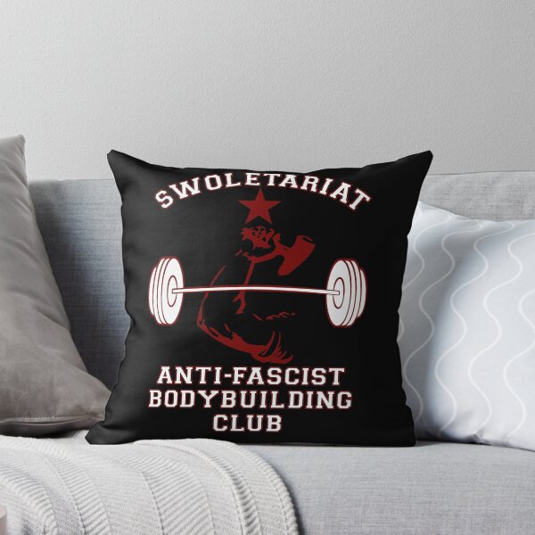 Item preview, Swoletariat Bodybuilding Club - Socialist, Leftist, Anti-Fascist designed and sold by SpaceDogLaika.