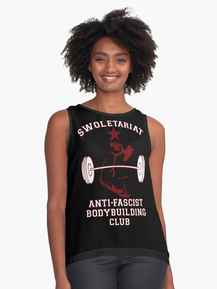 Vista previa del artículo con la obra «Blusa sin mangas», diseñado y vendido por SpaceDogLaika.