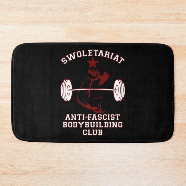 Item preview, Swoletariat Bodybuilding Club - Socialist, Leftist, Anti-Fascist designed and sold by SpaceDogLaika.