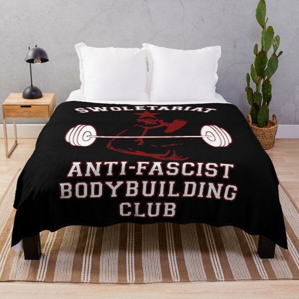 Item preview, Swoletariat Bodybuilding Club - Socialist, Leftist, Anti-Fascist designed and sold by SpaceDogLaika.