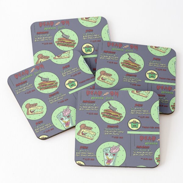 Item preview, Dead-On Horror Cafe Menu designed and sold by sjtbriker.