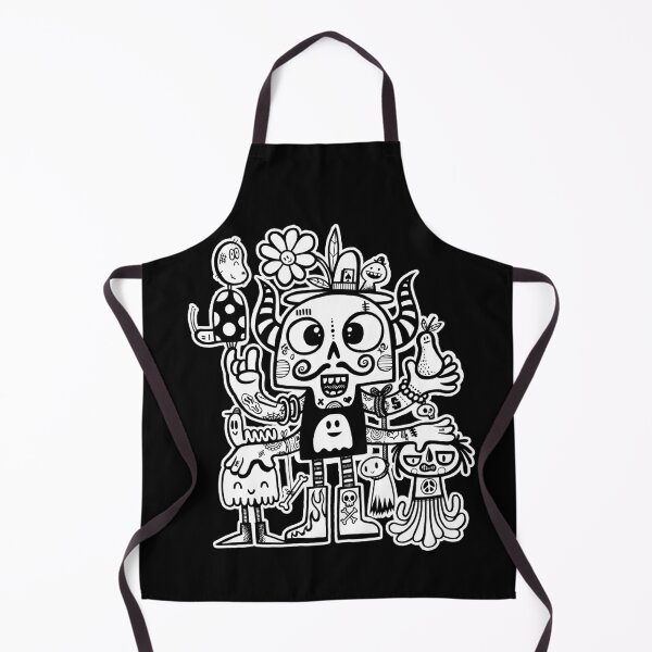 Item preview, Crossed Eyed Killer Skull Face designed and sold by wottoart.