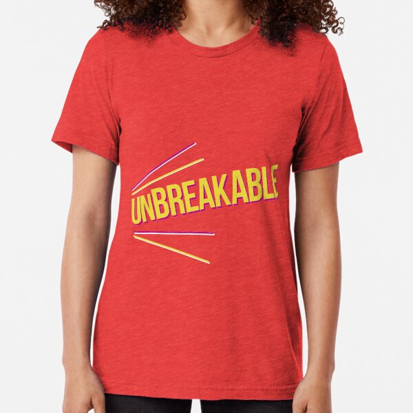 Irrompible Camiseta de tejido mixto