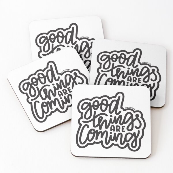 Item preview, Good Things Are Coming - Dark Gray designed and sold by TswizzleEG.