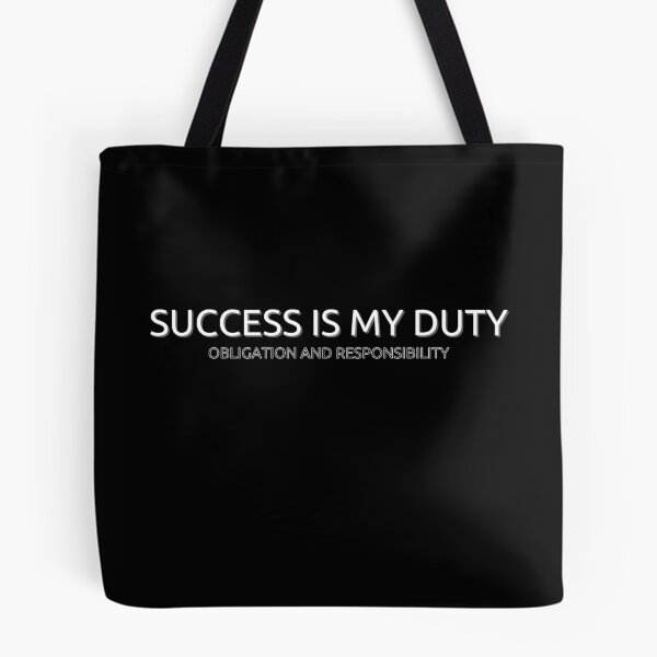 Item preview, SUCCESS IS MY DUTY designed and sold by KingsManKind.