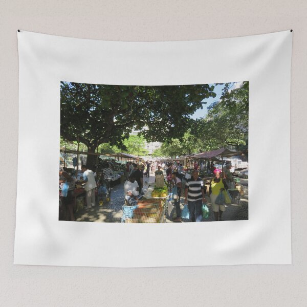 Item preview, Rio Downtown Farmers Market, Ipanema Beach, Copacabana Beach, Rio, Brazil designed and sold by StrongJourneys.
