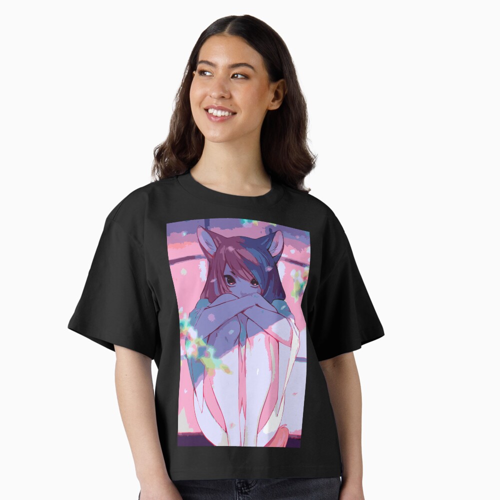 Vista previa del artículo con la obra «Camiseta holgada boxy», diseñado y vendido por FotoLibreStudio.