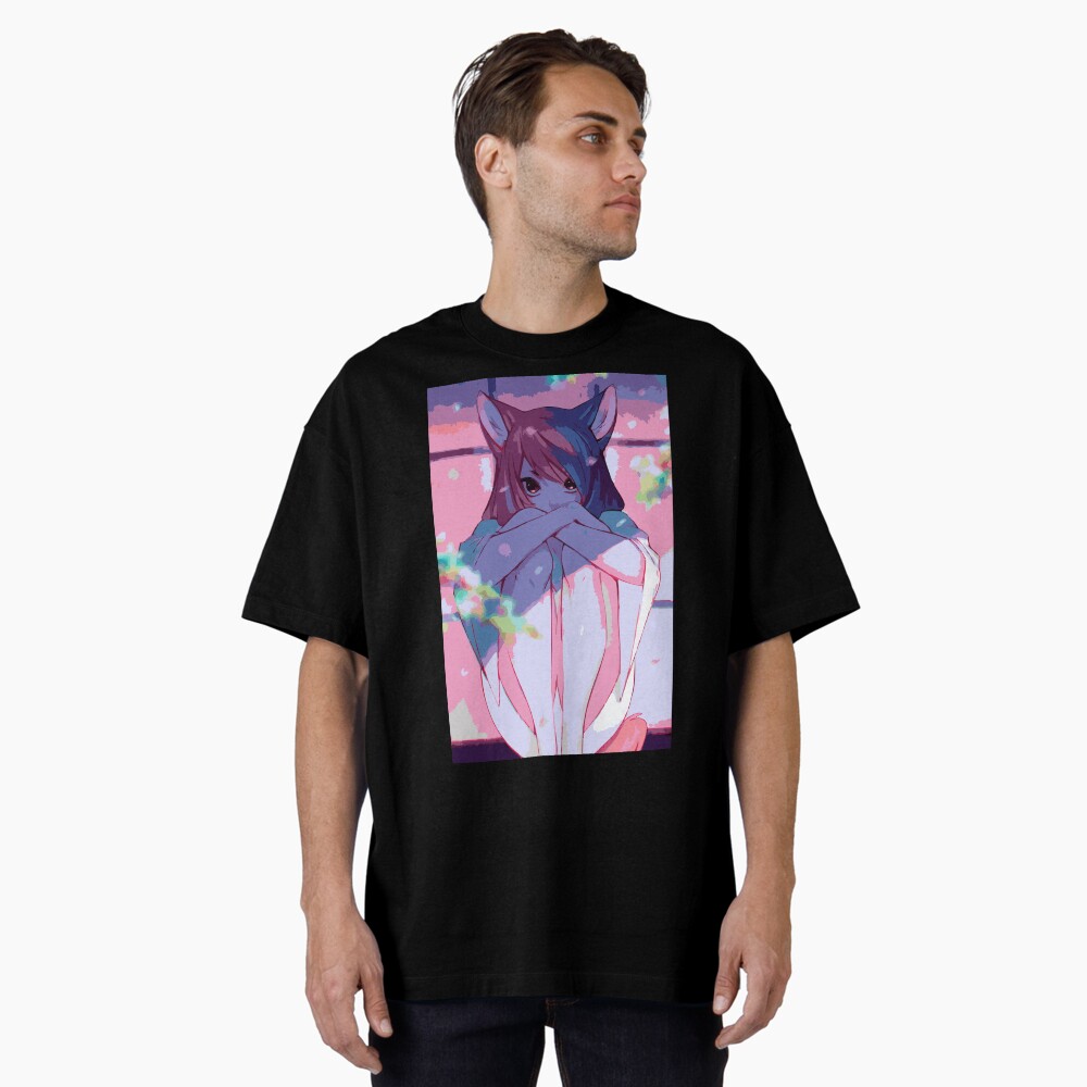 Vista previa del artículo con la obra «Camiseta oversize», diseñado y vendido por FotoLibreStudio.