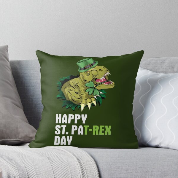 Item preview, Dino St Patricks Day Happy St PaT-REX Funny Dinosaur Rectangle Rip designed and sold by friendly-fox.