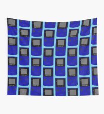 Game Boy Blue Wall Tapestry