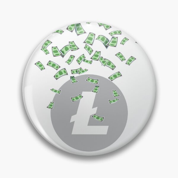 Item preview, Cryptocurrency Money Confetti Litecoin designed and sold by AeroAstro.